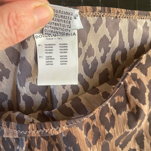 VINTAGE DOLCE AND GABBANA MINI SKIRT - Picture 6 of 9